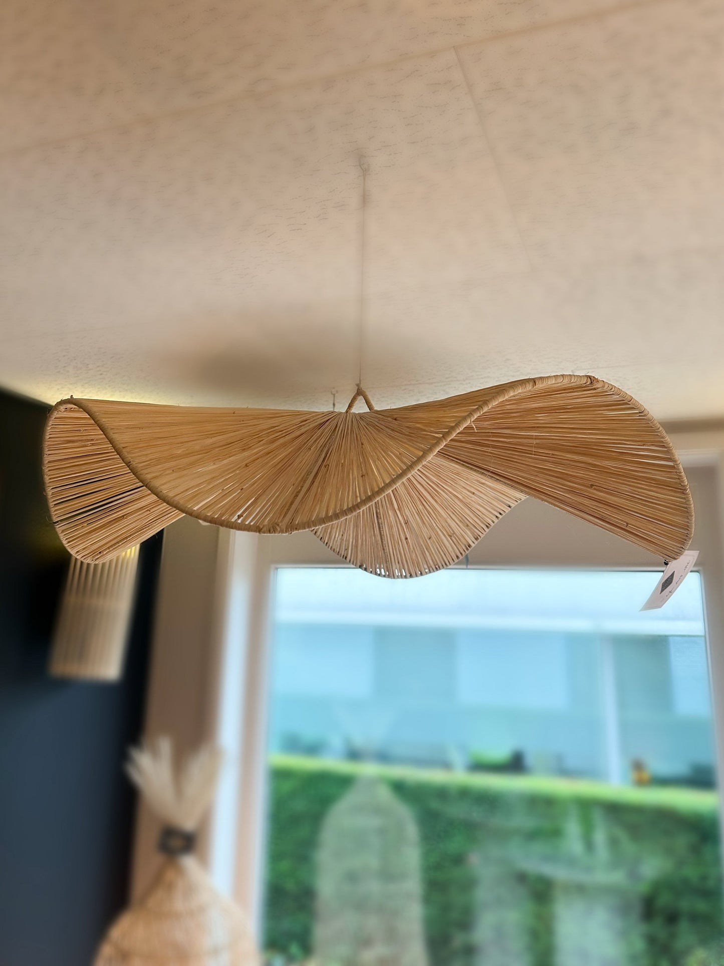 Raffia lamp Aurelia