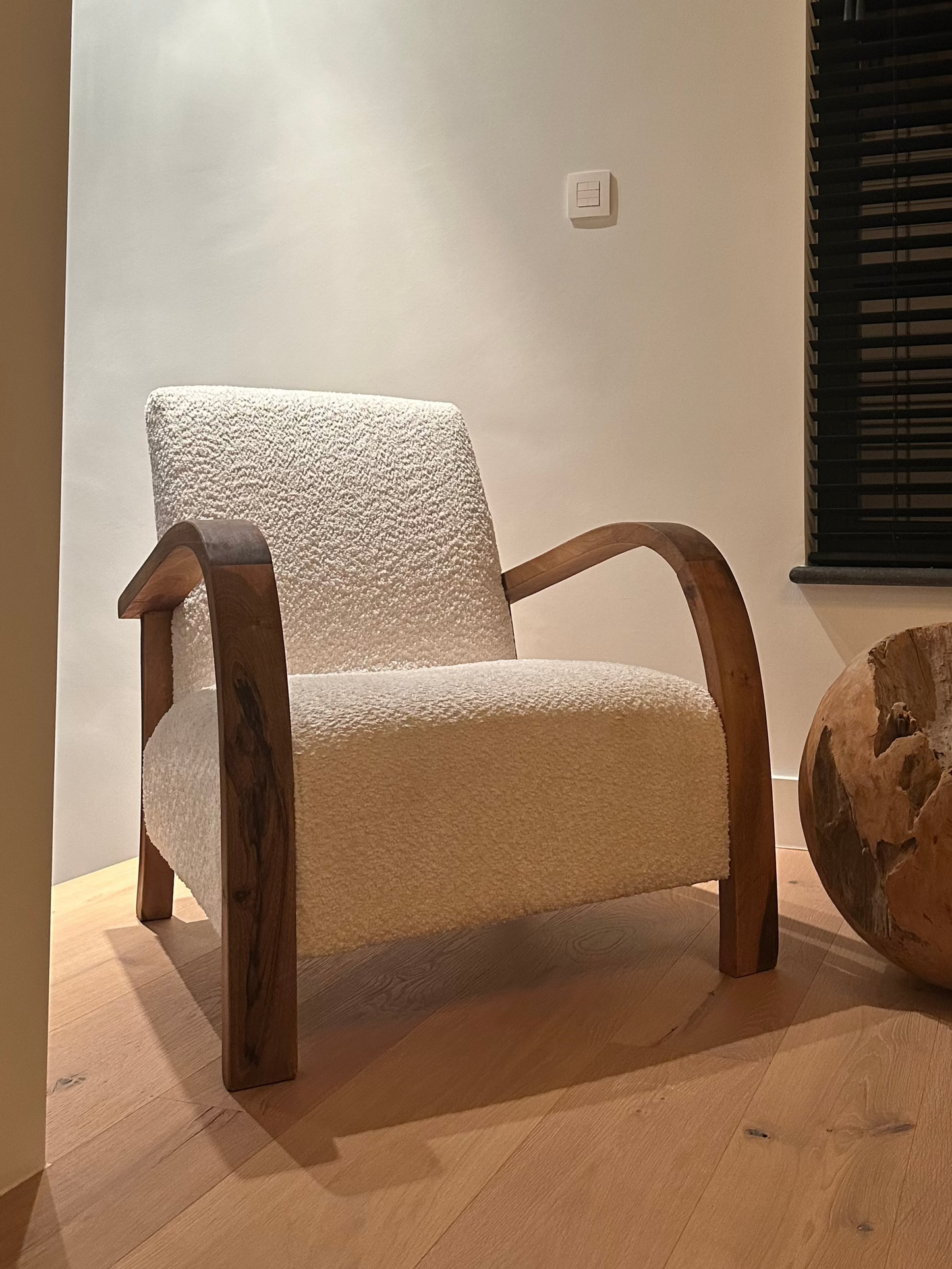 Fauteuil Bouclé