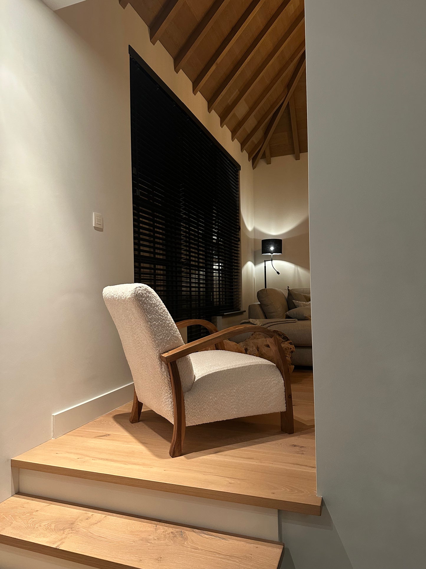 Fauteuil Bouclé