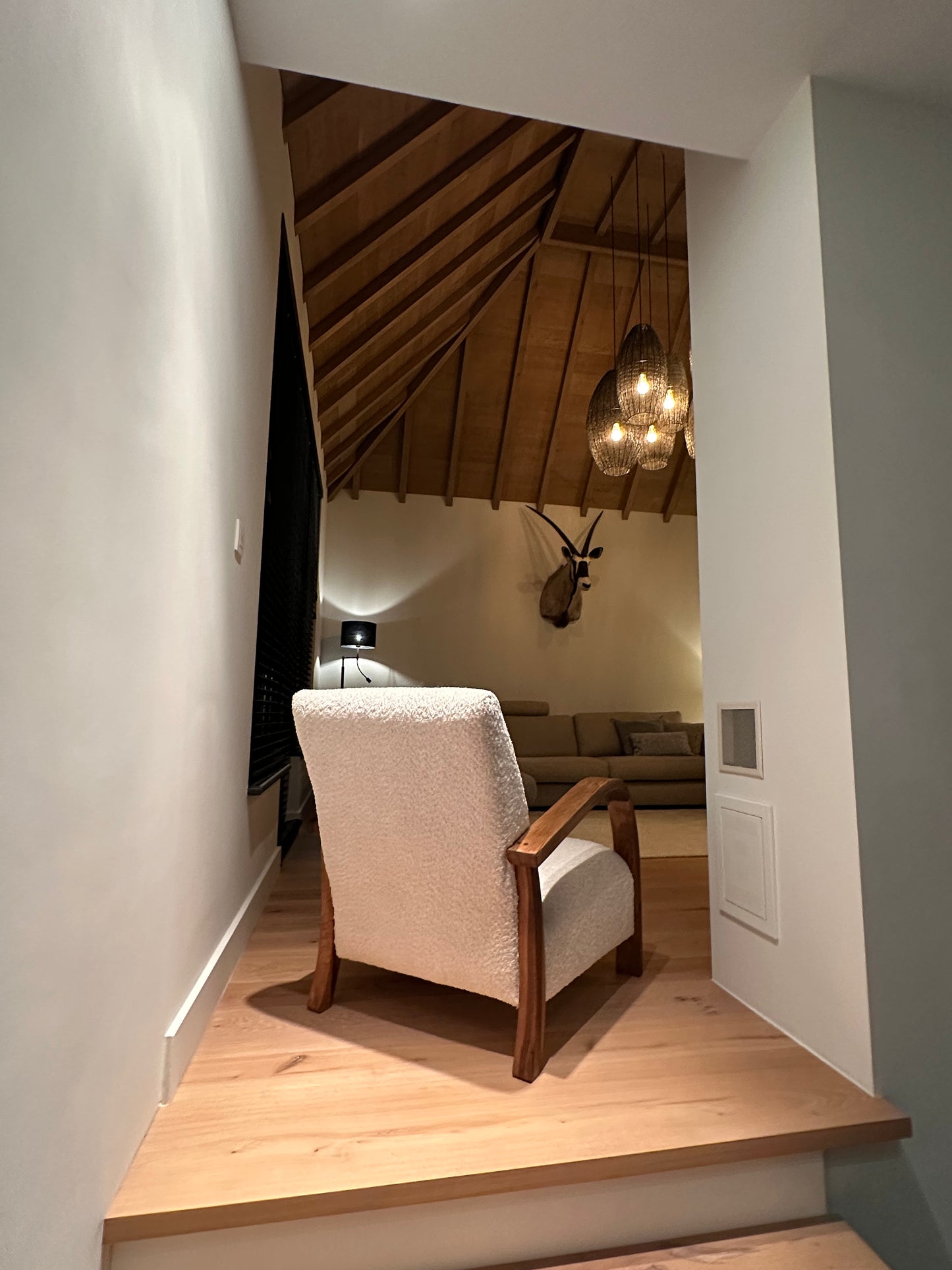 Fauteuil Bouclé
