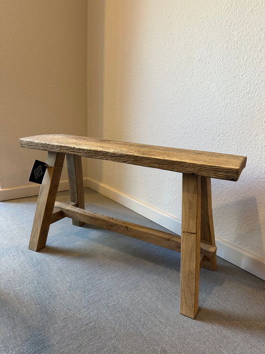Oude eikenhouten bankje M