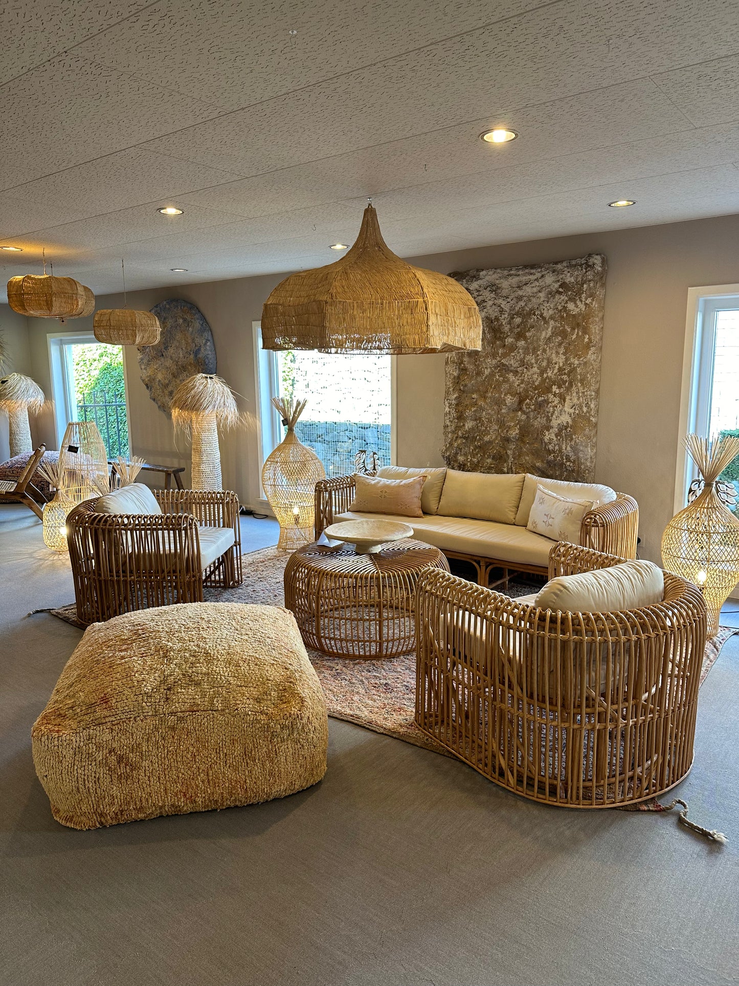 Loungeset rotan
