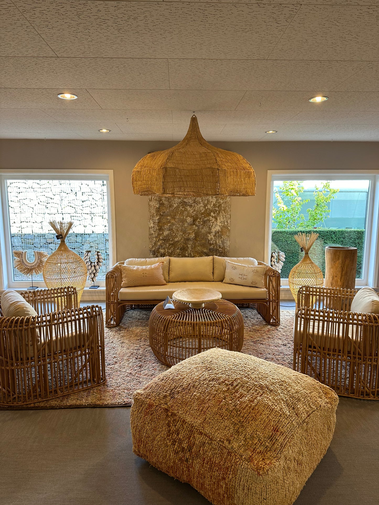 Loungeset rotan