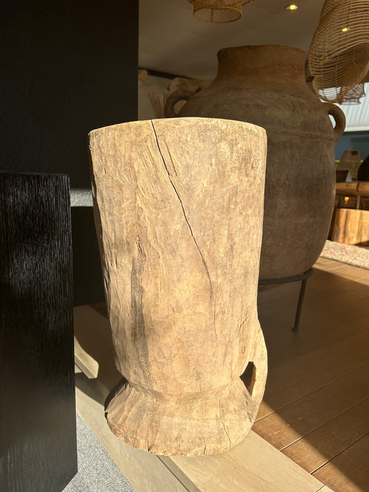 Authentieke houten pot M