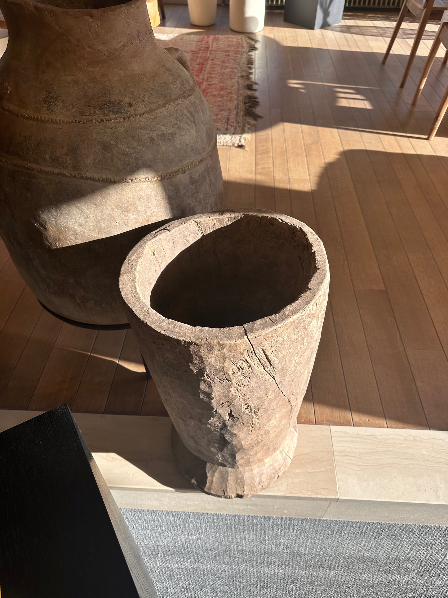Authentieke houten pot M